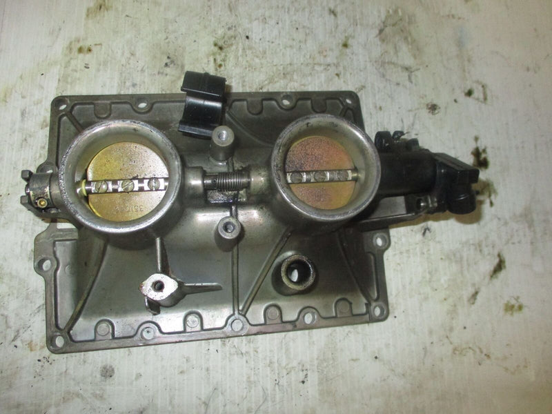 Evinrude 115 E-Tec outboard throttle body with position sensor (5007904)