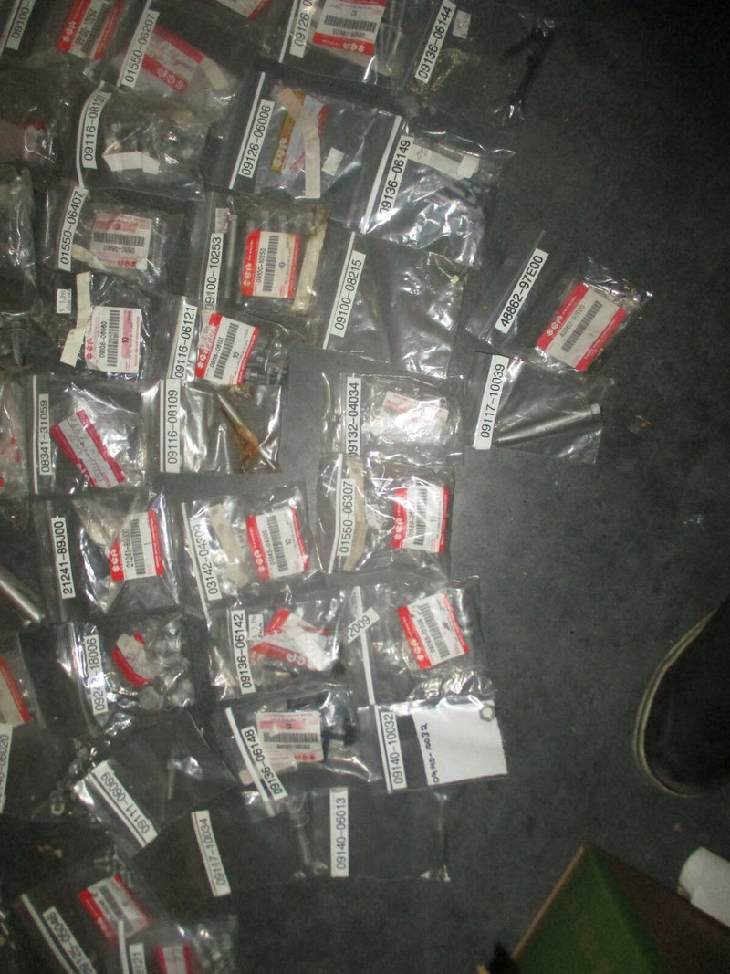 NEW OEM Suzuki outboard miscellaneous nuts and bolts