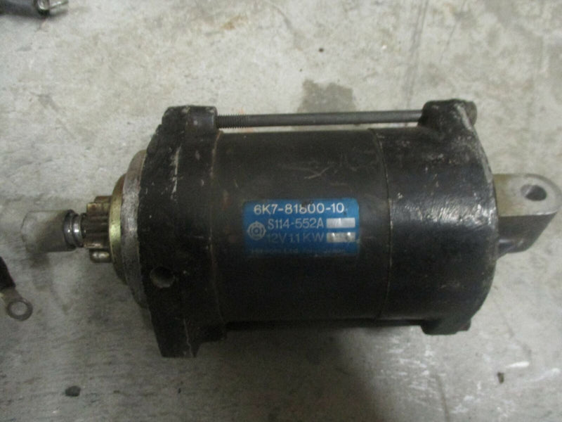 Yamaha 115-150hp outboard Starter (6K7-81800-10) [No Faceplate Mount]