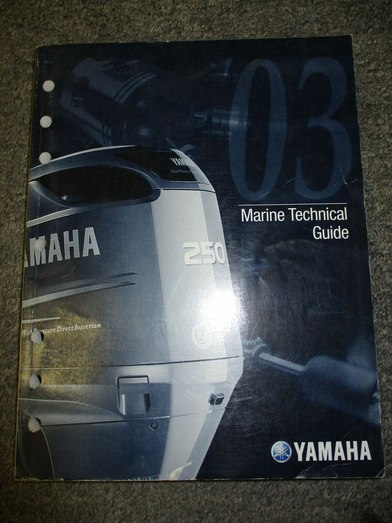 Yamaha 2003 Marine Technical Guide [LIT-18865-01-03]