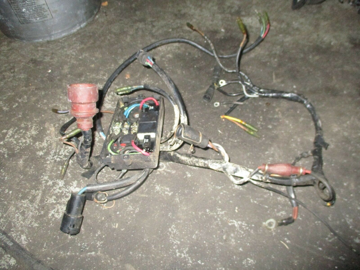 1992 Johnson 200hp 2-stroke comp engine wiring harness/tilt trim relays