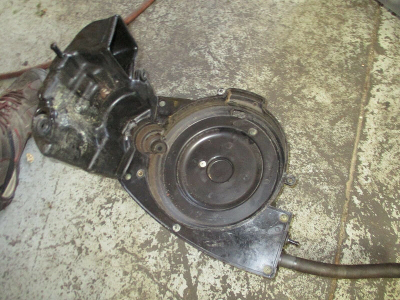1999 Suzuki DF40 4-stroke outboard intake silencer and flywheel cover 13810-87j0