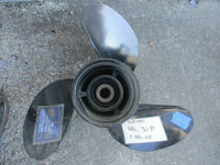 Load image into Gallery viewer, New Suzuki Aluminum outboard propeller v2100 13x21 21 pitch 13 SPLINE
