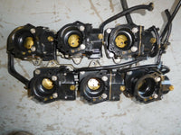 Load image into Gallery viewer, 1988 Johnson 200hp J200TXCCR outboard Carburetor Set 398360
