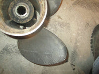 Load image into Gallery viewer, Evinrude ETEC 150hp outboard stainless steel propeller 15 1/2 by 14 (390851)
