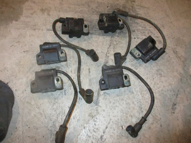 Evinrude 200hp 2 stroke outboard ignition coil set (582505)