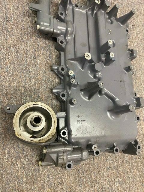 Yamaha 200hp 4 stroke outboard crankcase cover (69J-15411-00-94)