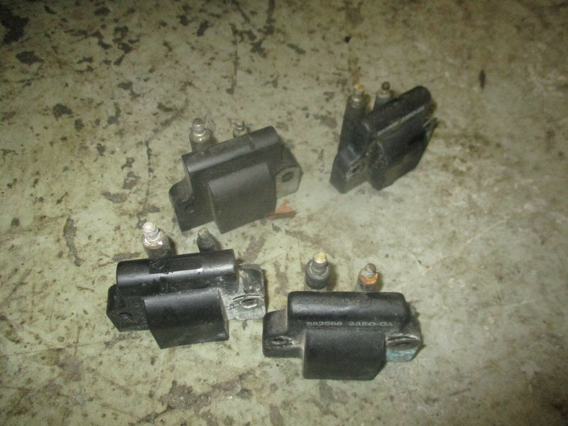 Johnson 140hp 2 stroke outboard ignition coil set of 4 (582508)