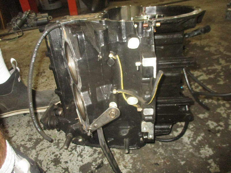 Johnson 90hp 2 stroke outboard crankcase block #1