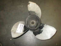 Load image into Gallery viewer, Johnson Evinrude outboard alluminum propeller 13 3/4 by 15 (391198)
