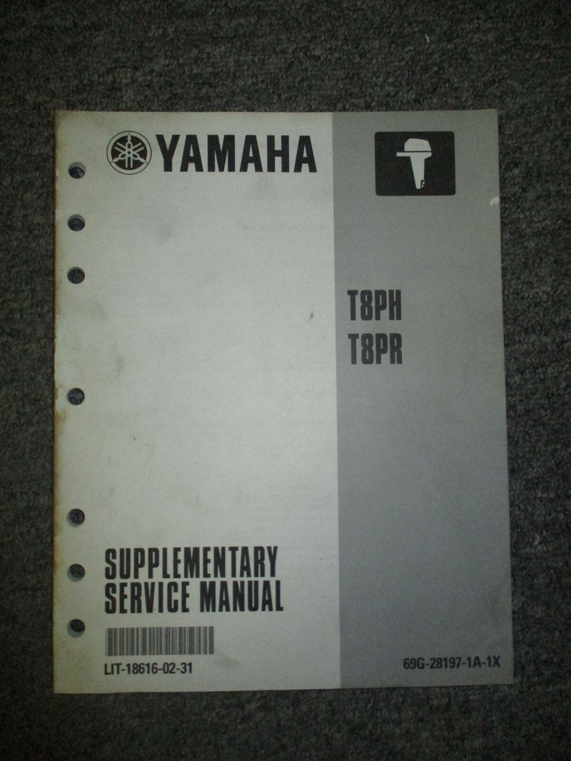 Yamaha T8PH T8PR Service Manual [LIT-18616-02-31]