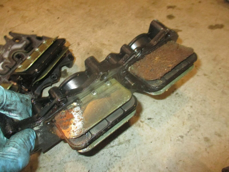 Evinrude 115hp 2 stroke outboard intake manifold with reeds (439168)
