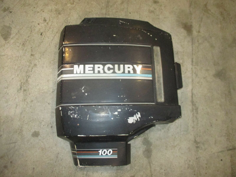 Mercury 100hp 2 stroke outboard starboard side cover