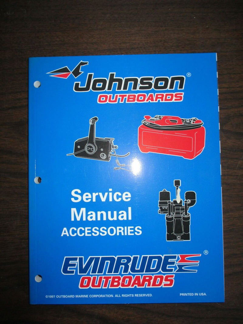 Johnson/Evinrude Accessories Service Manual [P/N: 520213]