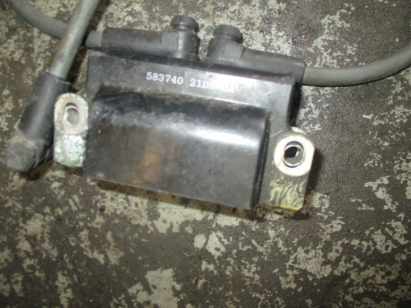 1989 Evinrude outboard 48hp 2-stroke dual ignition coil 583740