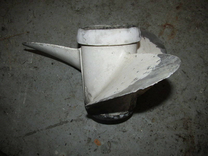 1993 Evinrude outboard E70ELETS 2-stroke 70hp aluminum propellor 13 x 19