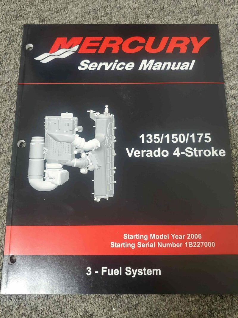 Mercury 135-175 Verado 4-Stroke SM 3: Fuel System 90-897928300