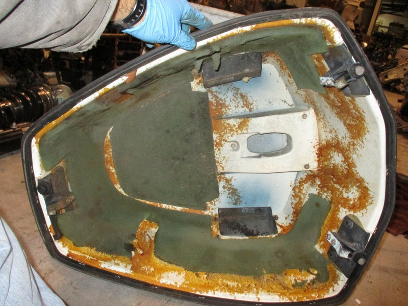 Evinrude 100hp 2 stroke outboard top cowl
