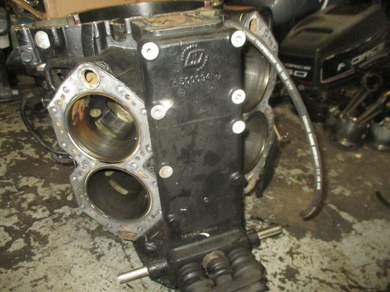 Johnson 90hp 2 stroke outboard crankcase block #1