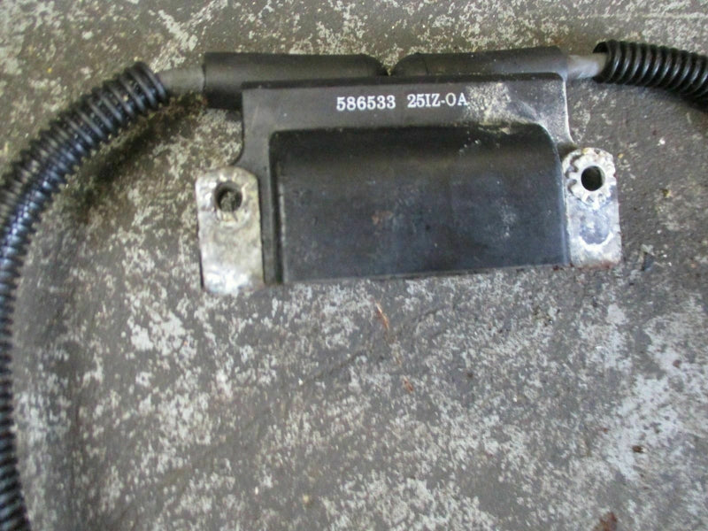2001 Evinrude 250hp Ficht outboard dual ignition coil 586533