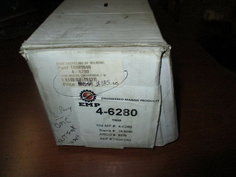 Outboard EMP OMC fast track tilt trim motor (4-6280)