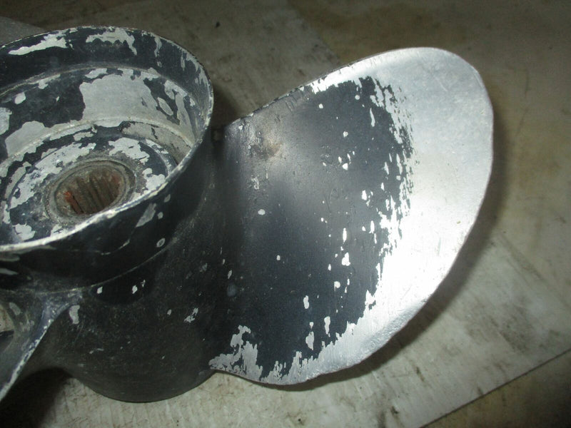 Evinrude 90hp 2 stroke outboard aluminum propeller