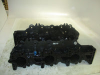 Load image into Gallery viewer, Evinrude 135 Ficht outboard intake manifold with reed valves (346148)
