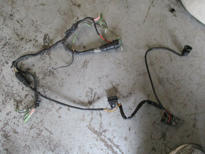 1992 Yamaha 40ELRQ outboard Complete engine wiring harness w/ check engine light