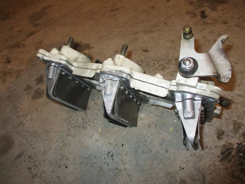 Force 2 stroke outboard intake manifold with reed valves