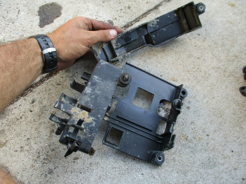 2012 Suzuki DF70A outboard electronic mount bracket and cover