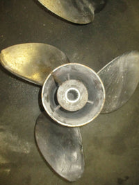 Load image into Gallery viewer, Johnson Evinrude outboard Viper stainless steel propeller PAIR 13 3/4 by 17

