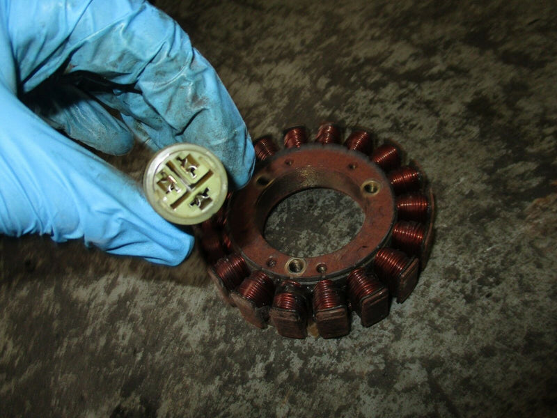 2004 Suzuki 50hp DF50 4 stroke outboard stator 32120-87J10