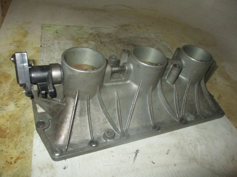 Evinrude ETEC 300hp outboard throttle body with position sensor (5007964)