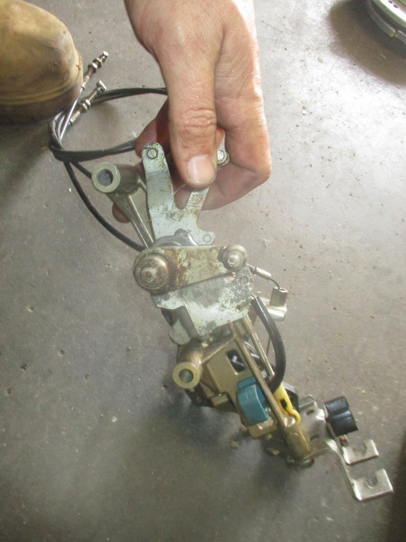 Suzuki DF200 200hp outboard shift bracket and switches