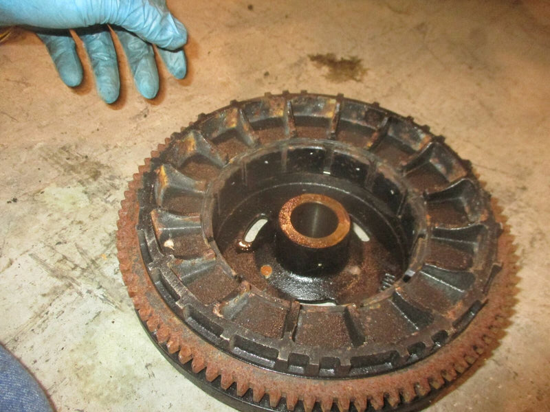 Evinrude ETEC 60hp outboard flywheel (586765)