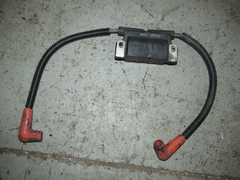 Evinrude Ficht outboard 2-stroke V-6 dual ignition coil 586533