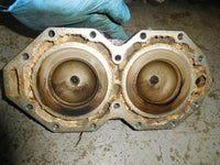 Load image into Gallery viewer, 1994 Johnson 140hp outboard J140TLARR Cylinder head 339154
