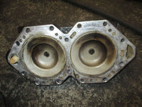 Load image into Gallery viewer, Johnson 90 hp 2 stroke outboard cylinder head #2

