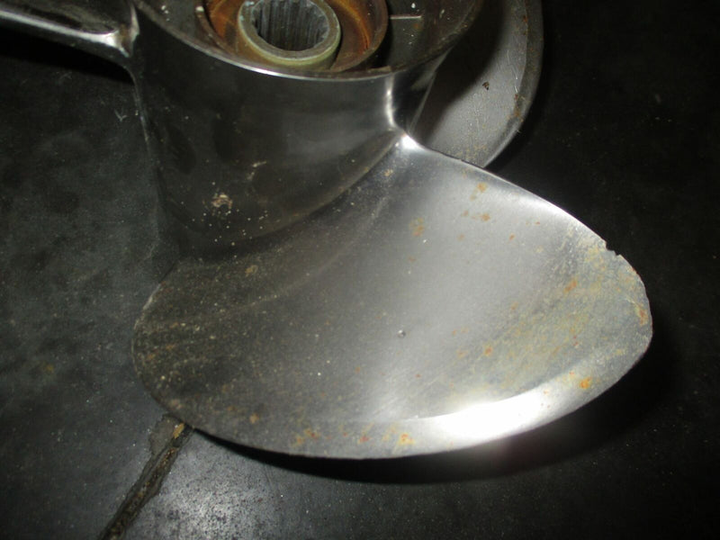 Suzuki stainless steel outboard propeller (LNR3R18PSF115)