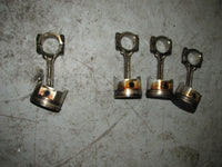 Load image into Gallery viewer, 2002 Suzuki outboard DF70 4 stroke 07001F-251942 piston and rod 12111-99E01
