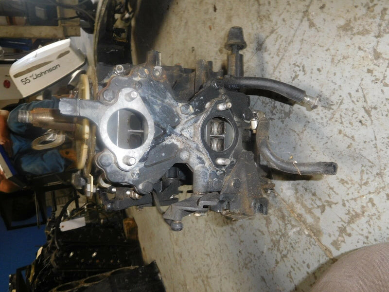 johnson tracker 40hp outboard complete crankcase block