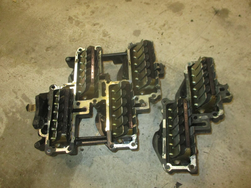 Evinrude OceanPro 200hp outboard intake manifold with reeds (344819)