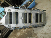 Load image into Gallery viewer, 2000 yamaha 150 OX66 SWS II outboard Intake manifold with reeds 65l-13610-01
