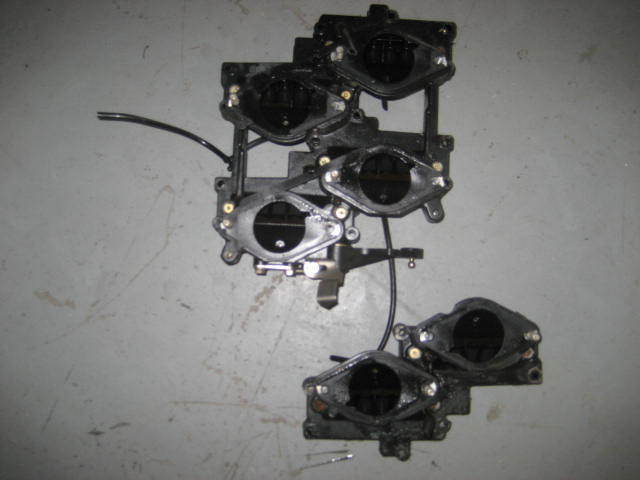 Johnson Evinrude Ficht 200 225 hp Reed Valve Set 5000323 and intake manifold