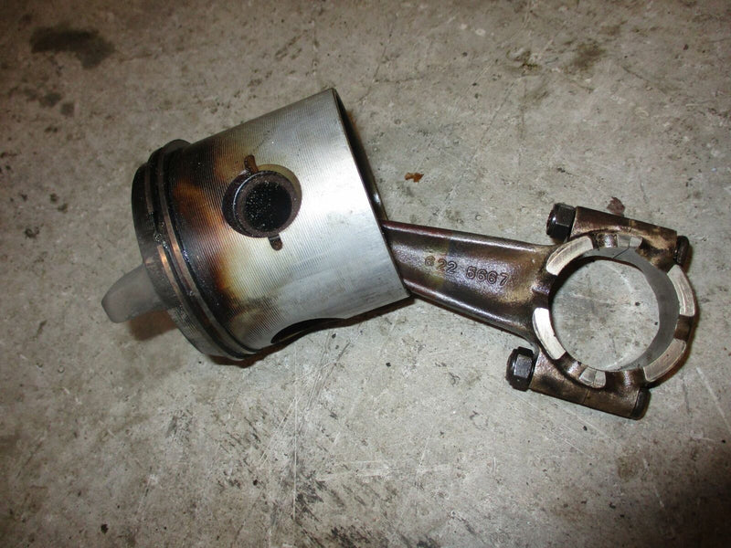 Mercury 80hp 2 stroke outboard piston and rod (7454073)