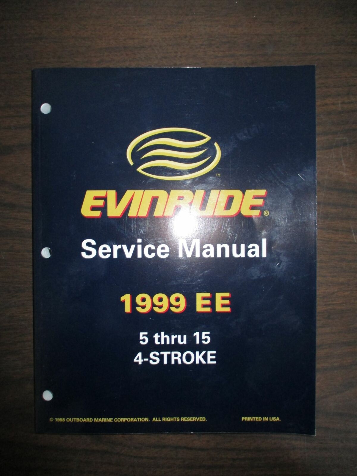 1999 EE Evinrude 5-15hp 4-Stroke Service Manual [P/N: 787022]