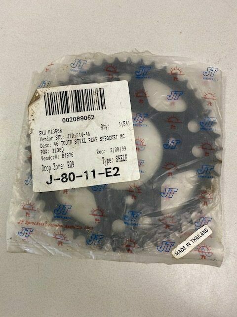 NEW JTR1214-46 46 tooth steel rear Honda sprocket (013568)