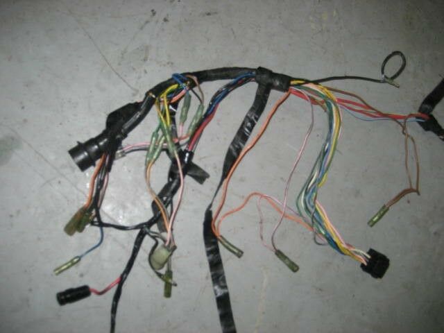 Yamaha 150 Percision Blend TXRQ 1992 wiring harness wire 6R3-82105-00-00