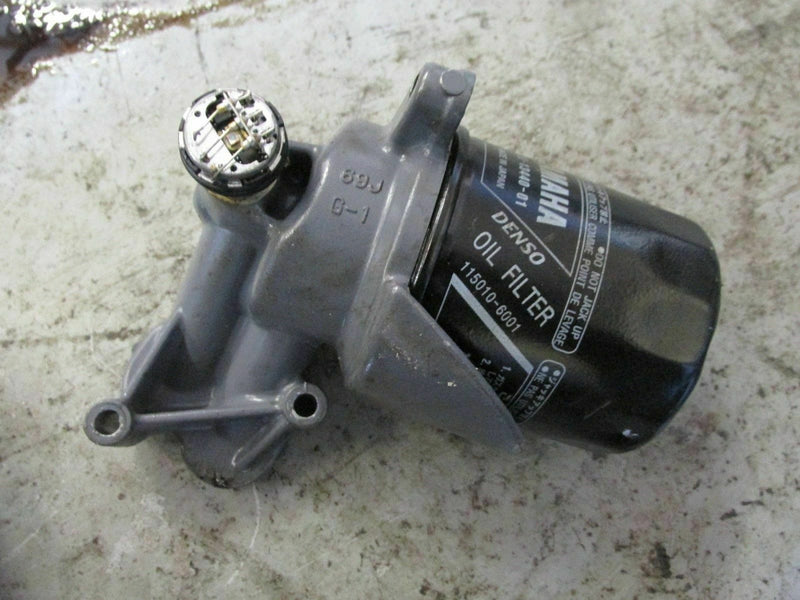 Yamaha outboard F225 4-stroke 225 hp oil filter connector