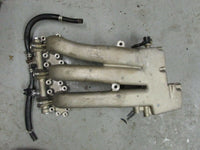 Load image into Gallery viewer, 2004 Johnson outboard J50PL4SR 4-stroke 50hp intake manifold &amp; fuel rail 5031387
